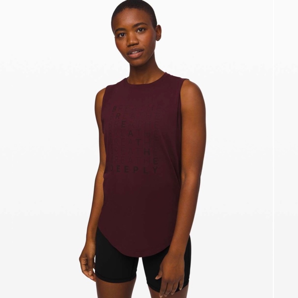 Lululemon Brunswick Muscle Tank Size 8